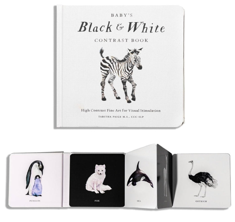 Baby's Black and White Contrast Book | Books-1
