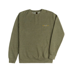 Dark Seas 'Headmaster' Sweatshirt - Army Green-1