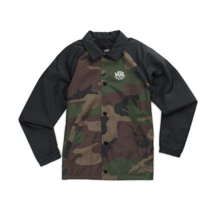 Vans 'Torrey' Windbreaker - Camo/Black (KIDS)-1