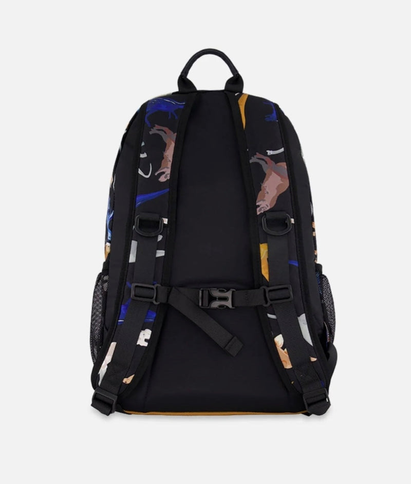 Kids Backpack | Black Dinos | Deux Par Deux-2