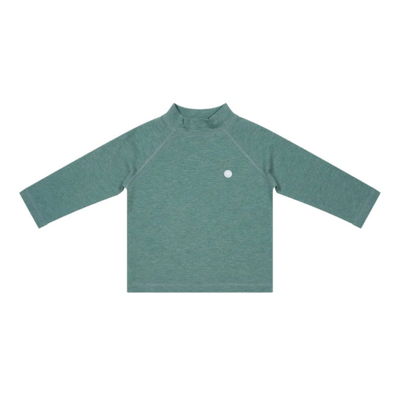 Tanboocel Basics Winter Mock Neck Long Sleeve Shirt | Misty Moss | Nest Designs-1
