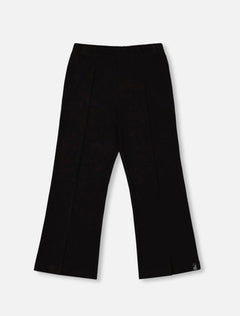 Ribbed Leggings With Slit Black | Black | Deux Par Deux-1