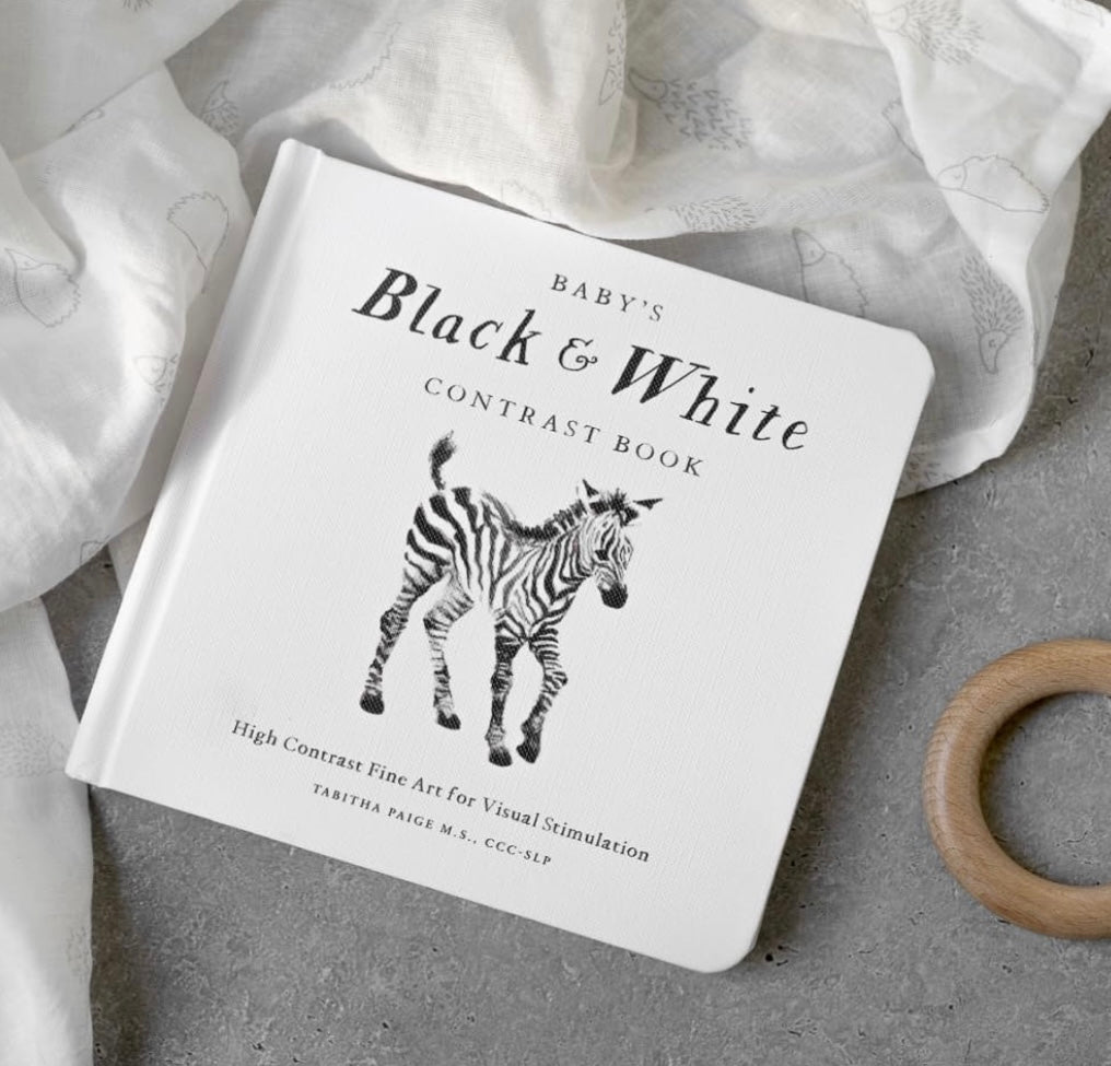 Baby's Black and White Contrast Book | Books-4