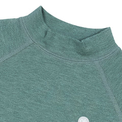 Tanboocel Basics Winter Mock Neck Long Sleeve Shirt | Misty Moss | Nest Designs-3