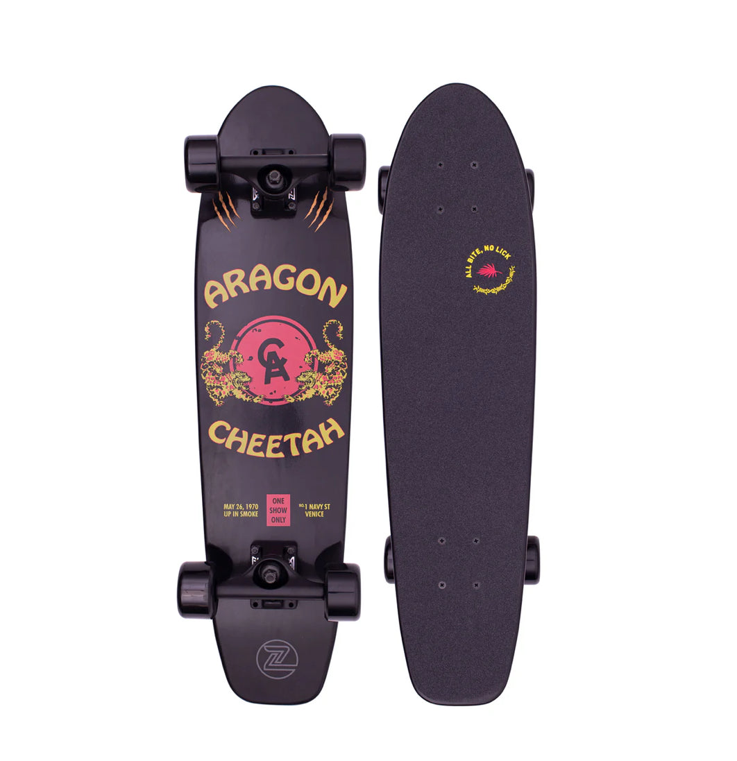 Z-Flex 'Aragon Cheetah' Complete Cruiser - Black-1