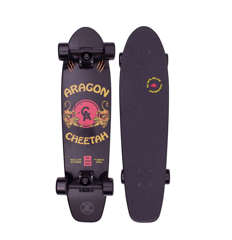 Z-Flex 'Aragon Cheetah' Complete Cruiser - Black-1