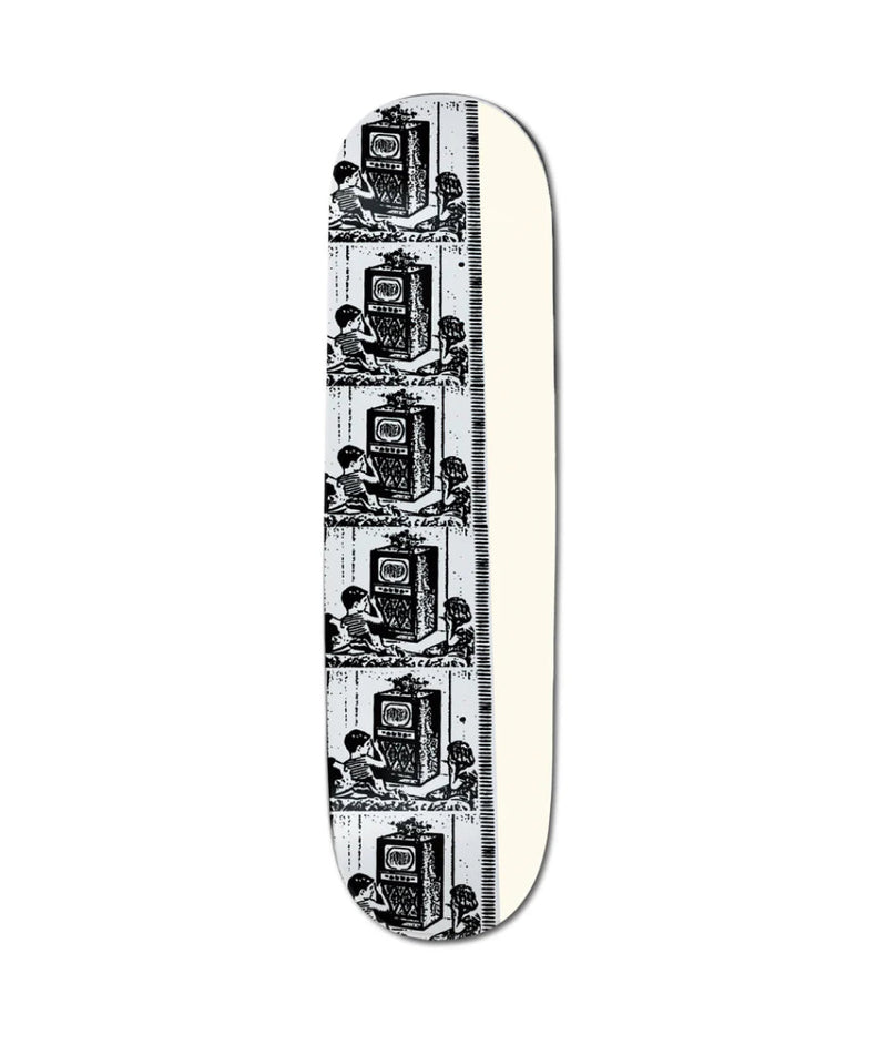 Frosted Skateboards 'Fav TV Show' Skate Deck - Beige-1