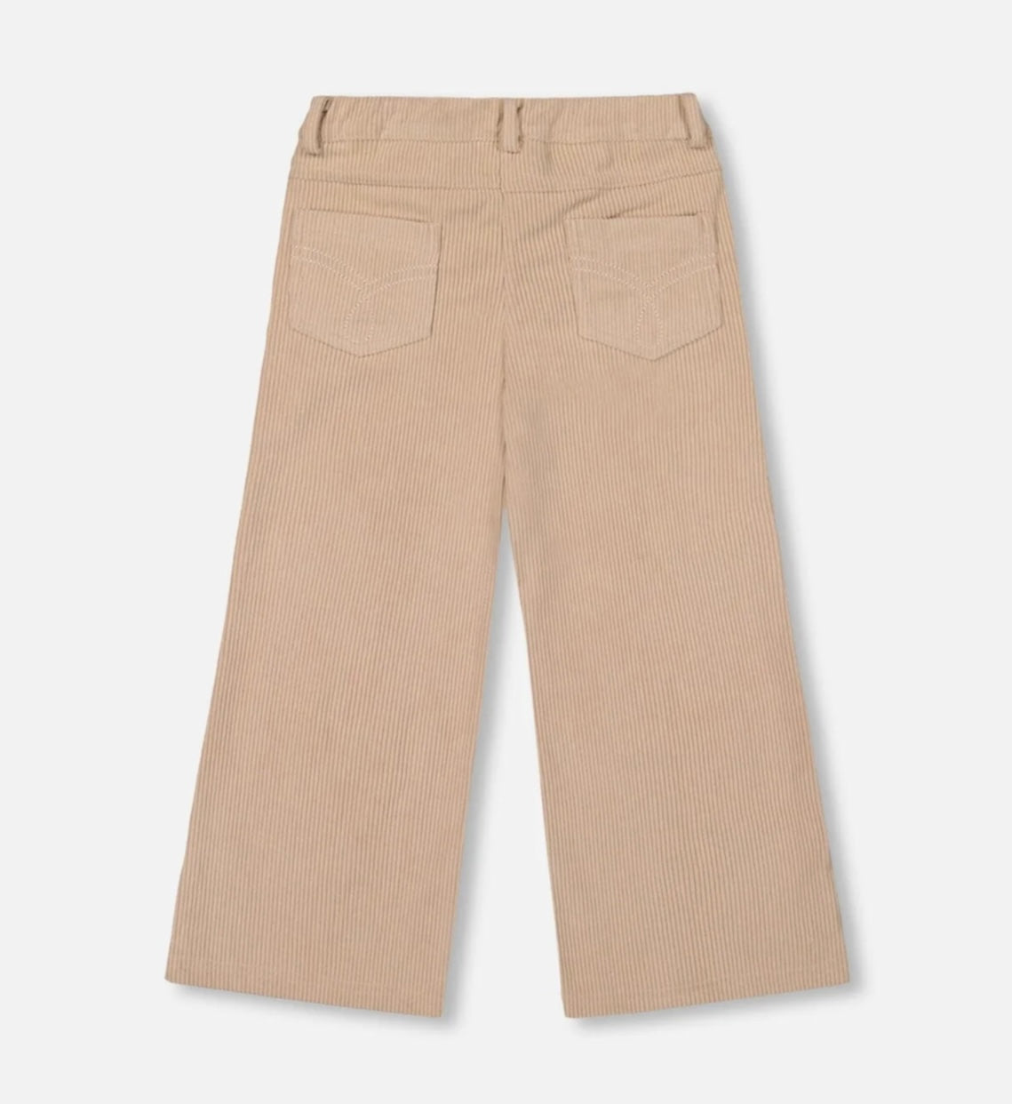 Wide Leg Corduroy Pants | Beige | Deux Par Deux-2