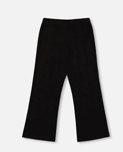 Ribbed Leggings With Slit Black | Black | Deux Par Deux-2