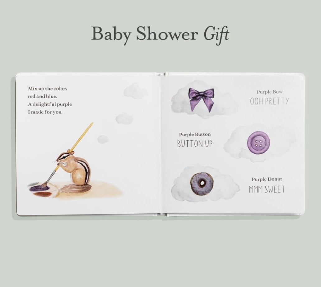 Wishy Washy: A Board Book of First Words and Colors for Growing Minds | Books-4