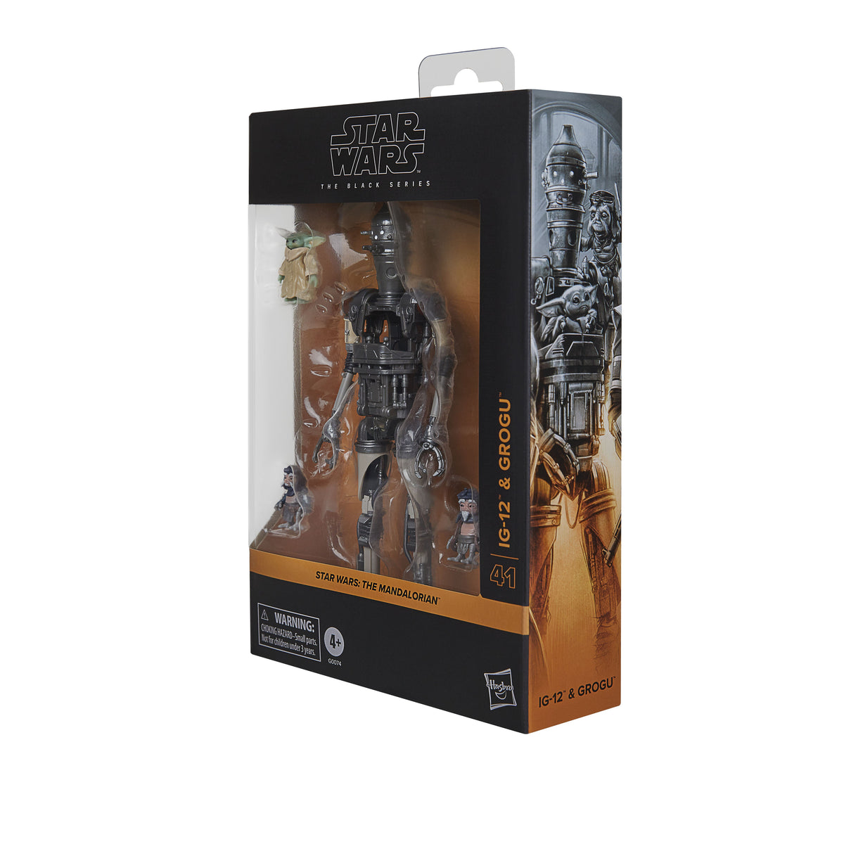 Star Wars The Black Series Deluxe IG-12 & Grogu-12