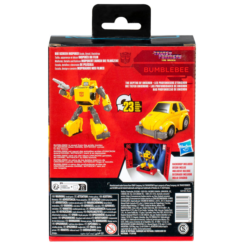 Transformers Studio Series Deluxe The Transformers: The Movie 86-29 Bumblebee-3