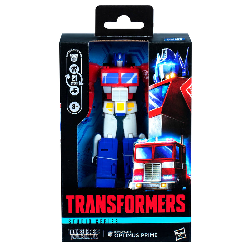 Transformers Studio Series Deluxe Class Transformers: Devastation Optimus Prime-4