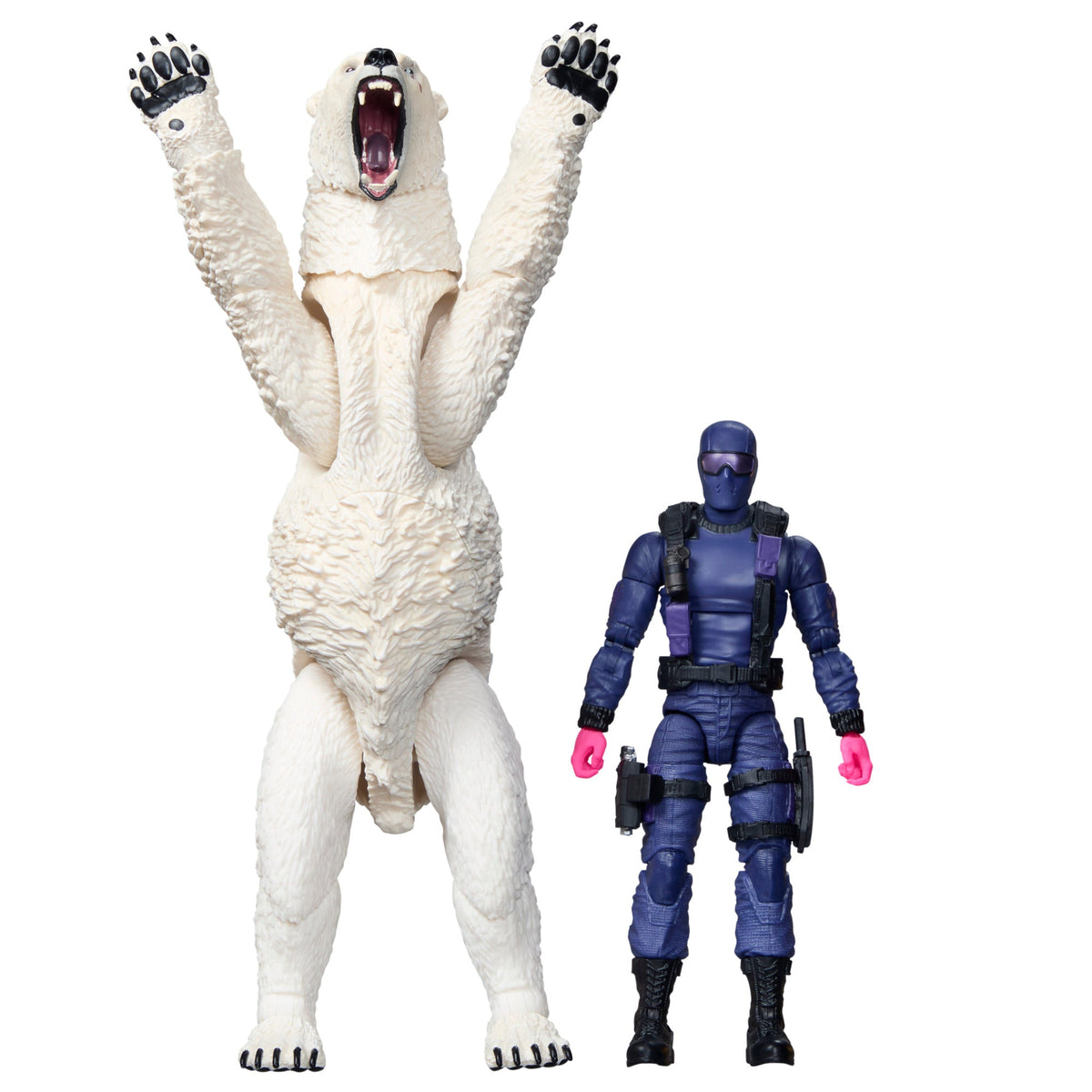 G.I. Joe Classified Series #161 Snake Eyes & Polar Bear-3