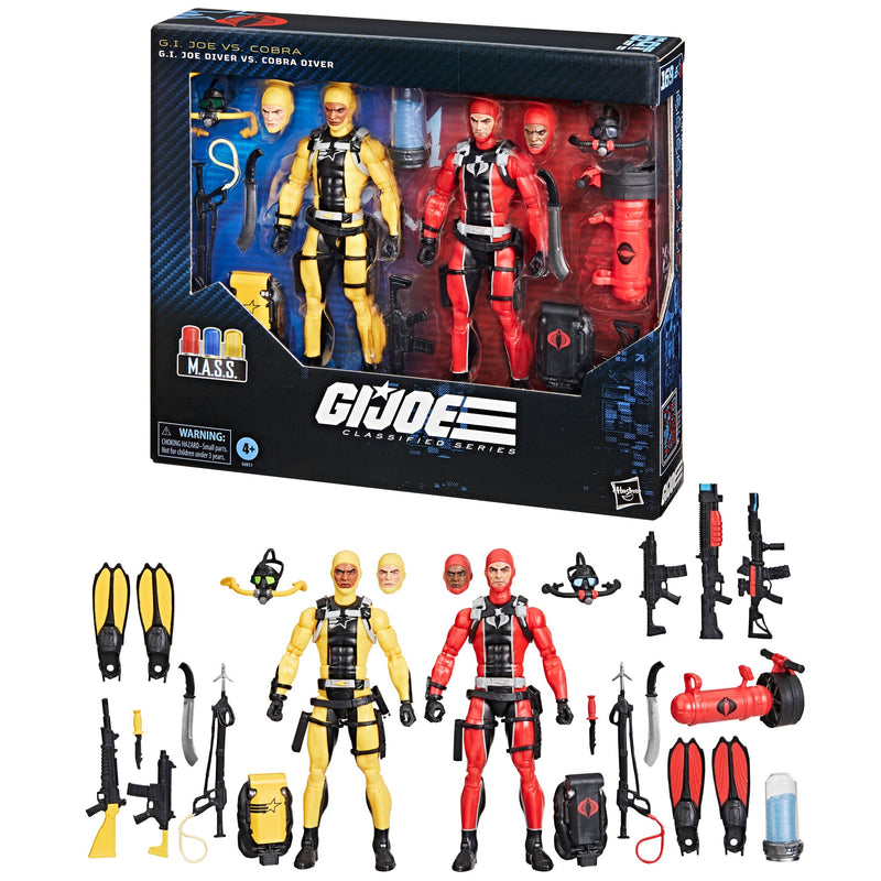 G.I. Joe Classified Series #169 G.I. Joe Diver Vs. Cobra Diver - Exclusive-1