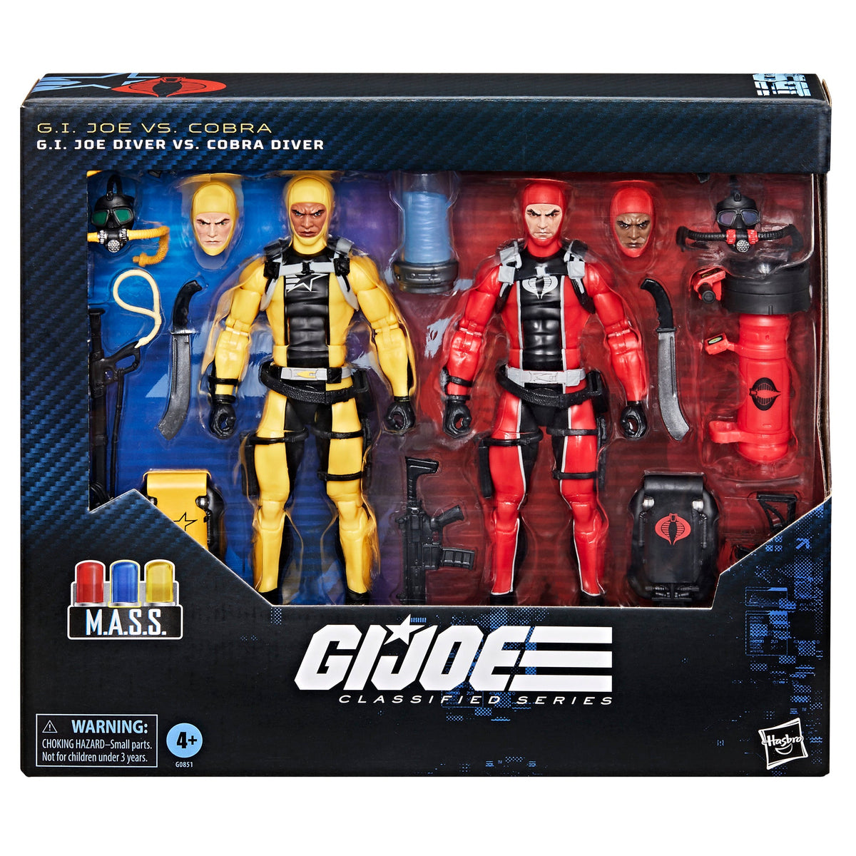 G.I. Joe Classified Series #169 G.I. Joe Diver Vs. Cobra Diver - Exclusive-3