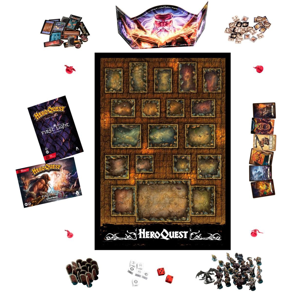 Avalon Hill - HeroQuest  - First Light - Exclusive-6