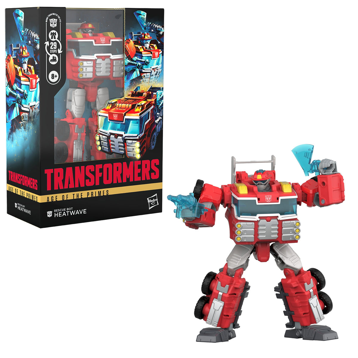Transformers Age of the Primes Voyager Class Rescue Bot Heatwave-1