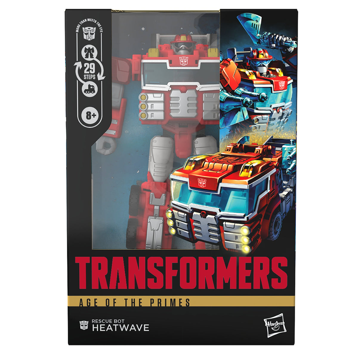 Transformers Age of the Primes Voyager Class Rescue Bot Heatwave-5