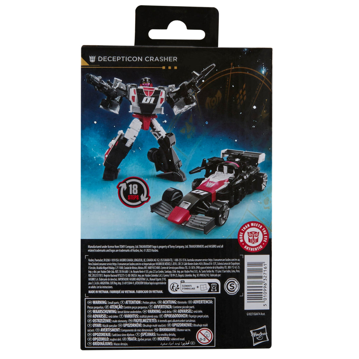Transformers Age of the Primes Deluxe Class Decepticon Crasher-9
