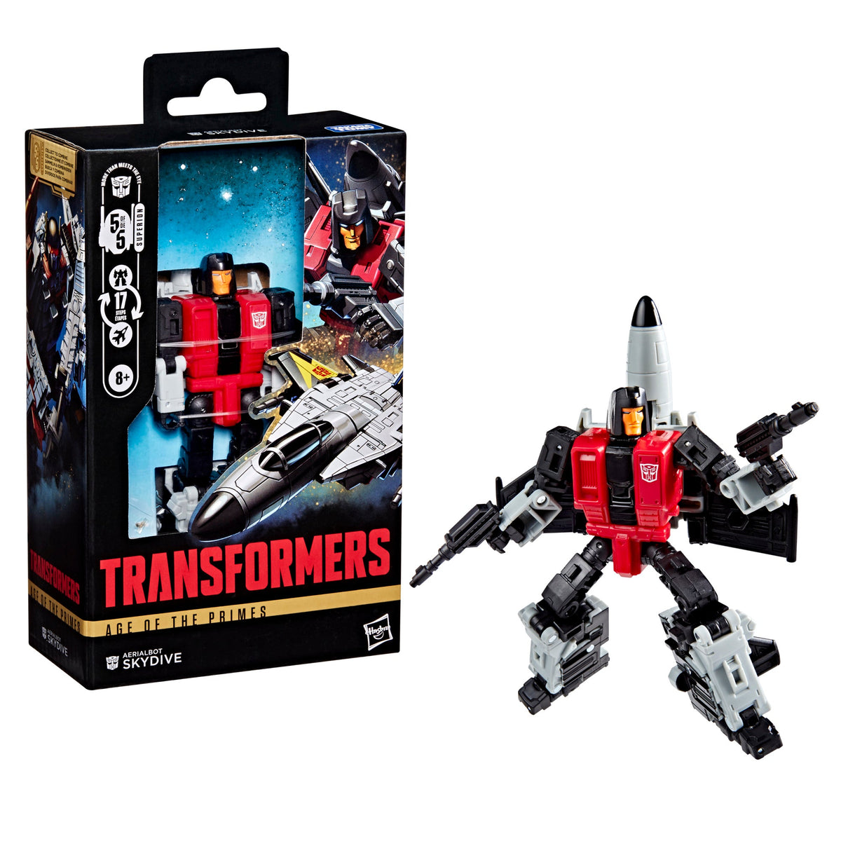 Transformers Age of the Primes Aerialbot Skydive-1