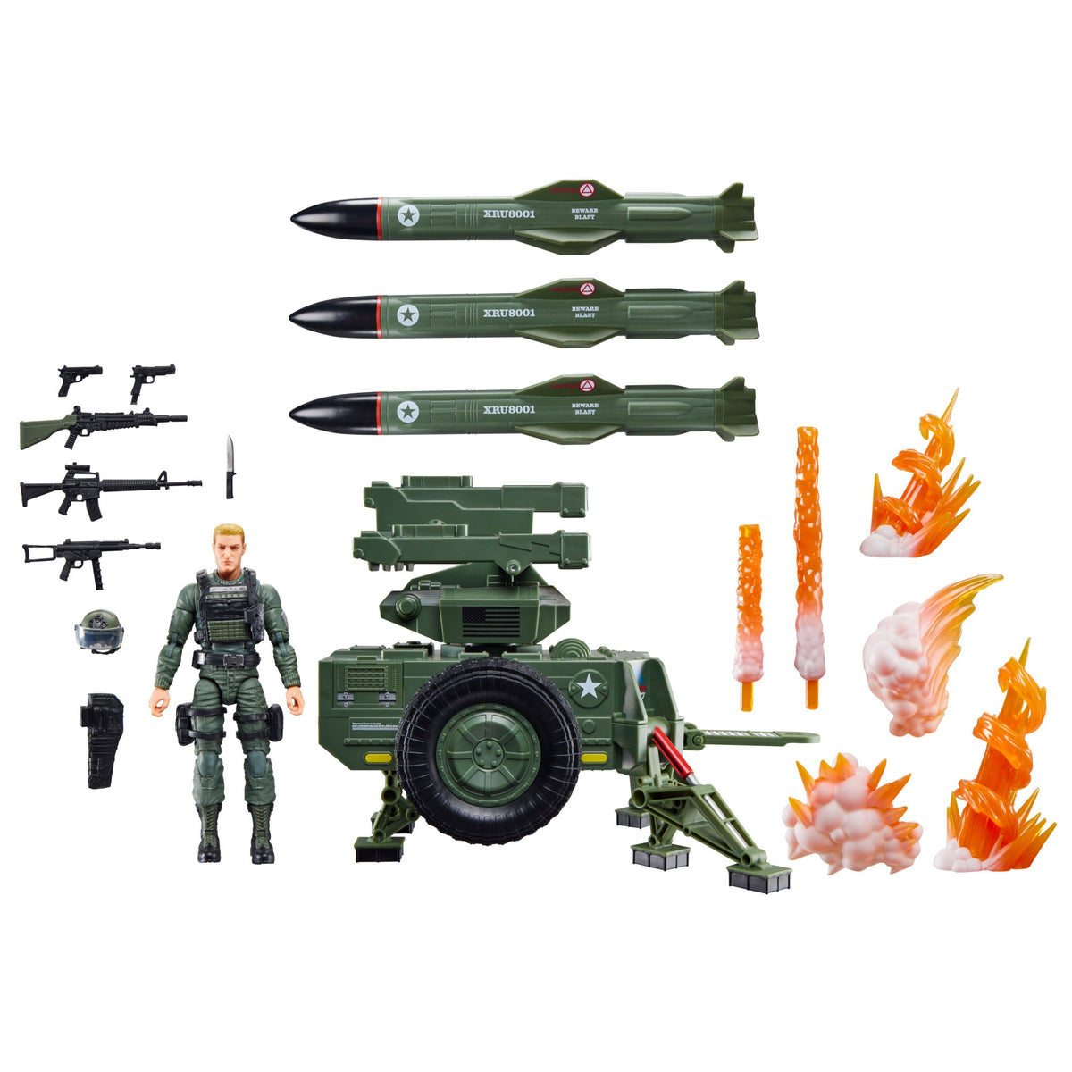 G.I. Joe Classified Series #182 Clayton “Hawk” Abernathy with M.M.S. (Mobile Missile System)-14