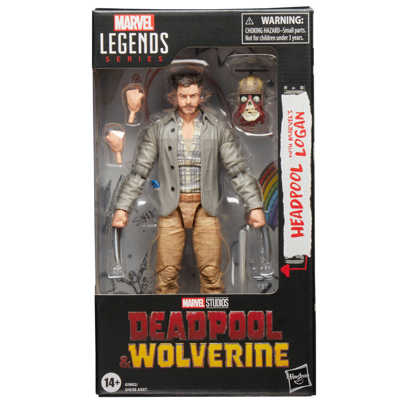 Marvel Legends Series Headpool with Marvel’s Logan Action Figure-10