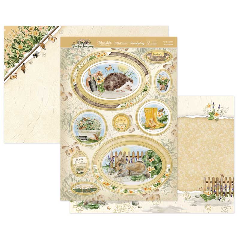 Plant a Little Happiness Luxury Topper Set-1