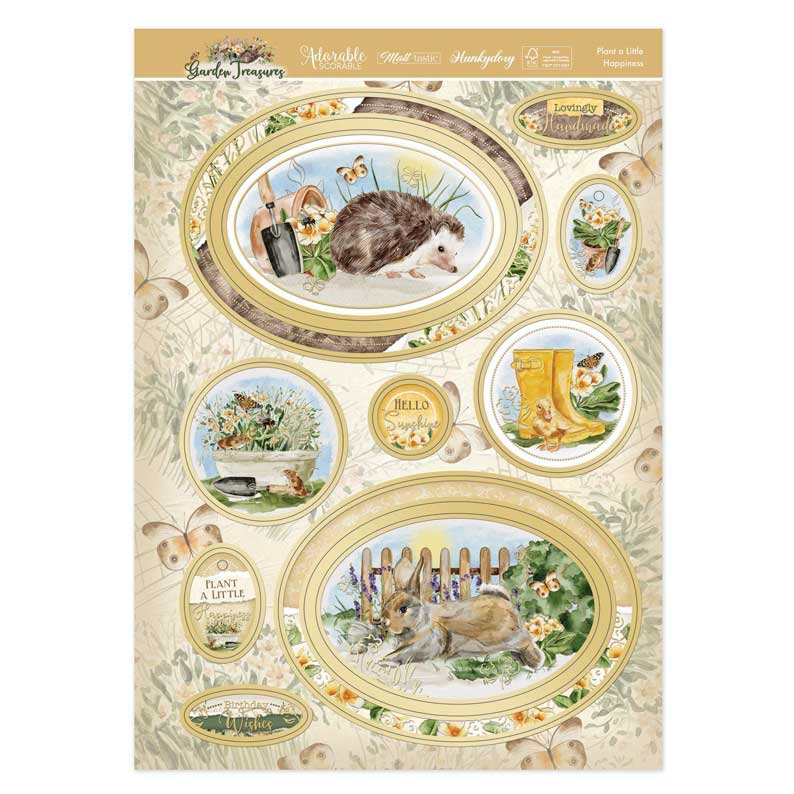 Plant a Little Happiness Luxury Topper Set-2
