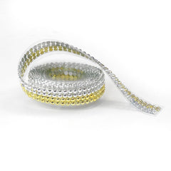 Diamond Sparkles Gemstone Rolls - Gold & Silver-1