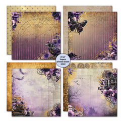 3Quarter Designs Gothic Innovation 8x8 Paper Pack-2