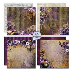 3Quarter Designs Gothic Innovation 8x8 Paper Pack-3