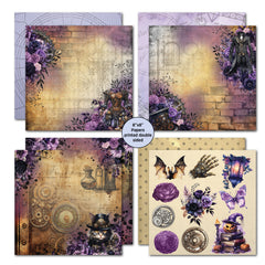 3Quarter Designs Gothic Innovation 8x8 Paper Pack-4