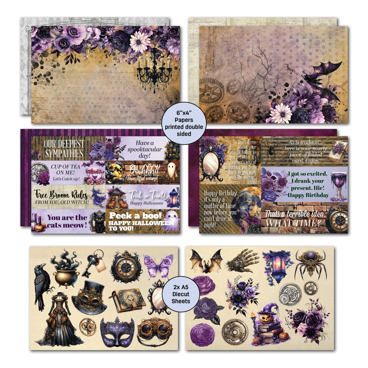 3Quarter Designs Gothic Innovation 6x4 Card Pack-5