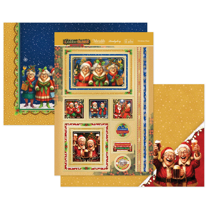 Christmas Cheer Luxury Topper Set-1