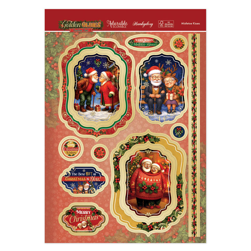 Mistletoe Kisses Luxury Topper Set-2