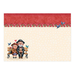 Hearts Never Grow Old Luxury Topper Set-3