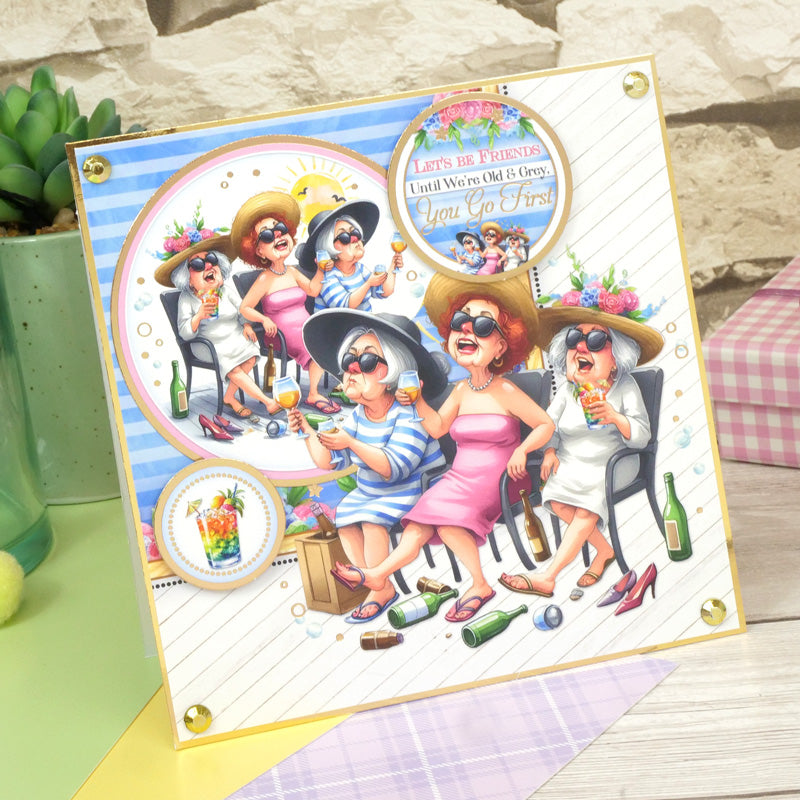 Keep Laughing Luxury Topper Set-7