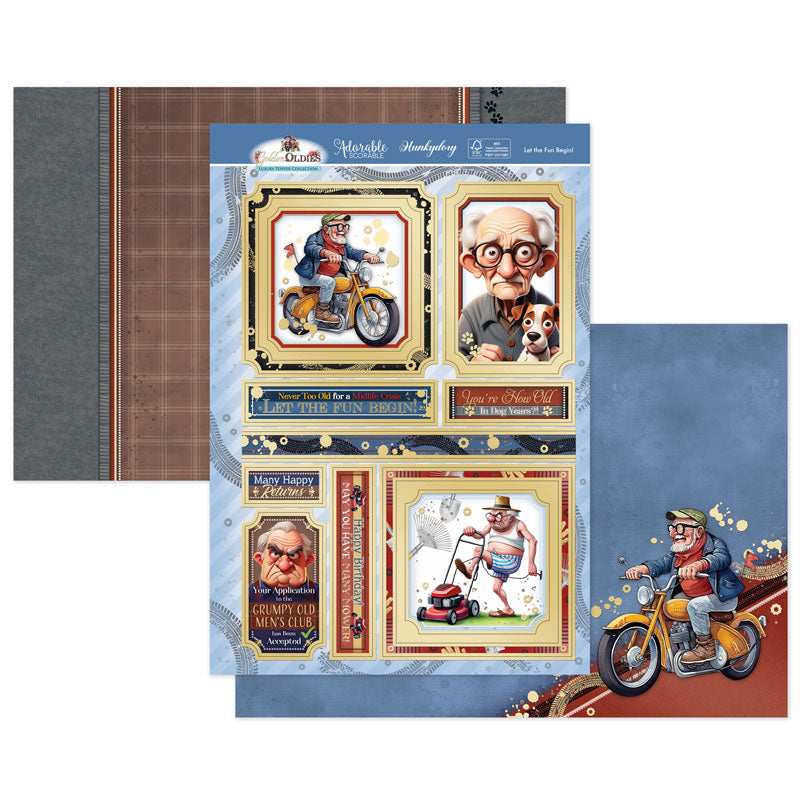 Let the Fun Begin Luxury Topper Set-1