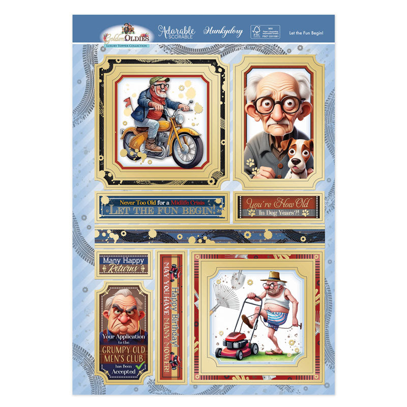 Let the Fun Begin Luxury Topper Set-2