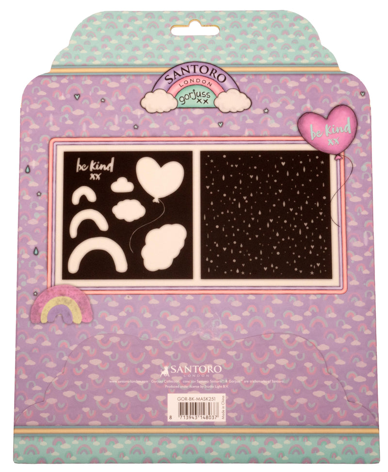 Mascarilla SAN Gorjuss - Be Kind 2 Diseños 203x203x2mm 2 Uds. n.º 251-3