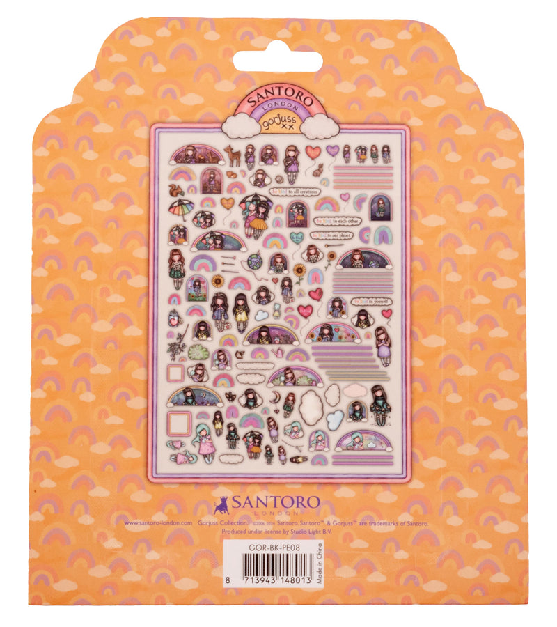 SAN Paper Elements Gorjuss - Be Kind Découpes Embellissements 166x198x14mm 148 PC nr.08-3