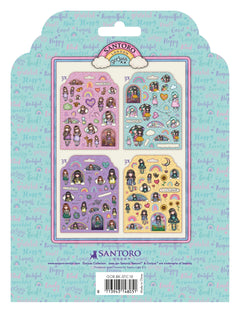 Pegatinas Gorjuss SAN - Be Kind 4x3 diseños 152x203x3mm 12 Hojas n.º 16-3