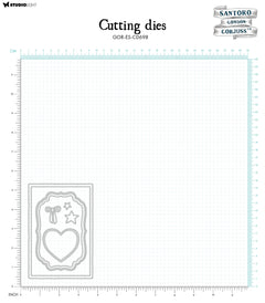 SAN Matrices de coupe Cadres & Étiquettes Gorjuss Essentials 85x125x2mm 8 pièces réf. 698-2
