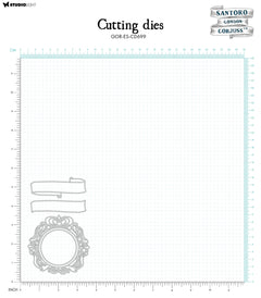 SAN Matrices de coupe Volute et Cadre orné Gorjuss Essentials 82x129x2mm 4 PC nr.699-2