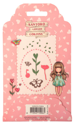 Troqueles de corte SAN Corazones, Mariposas y Flores Gorjuss Essentials 7 pzas-2