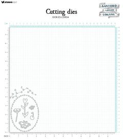 Troqueles de corte SAN Corazones, Mariposas y Flores Gorjuss Essentials 7 pzas-3