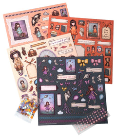 GOR Die-Cut Sheets 4x2 Paper, Sequin/Pearl Essentials 152x152x5mm 10 PC nr.03-2