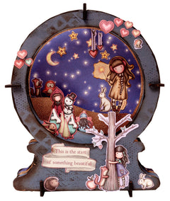 Sello de caucho SAN Growing Together Gorjuss Essentials 120x170x5mm 7 piezas n.º 521-2