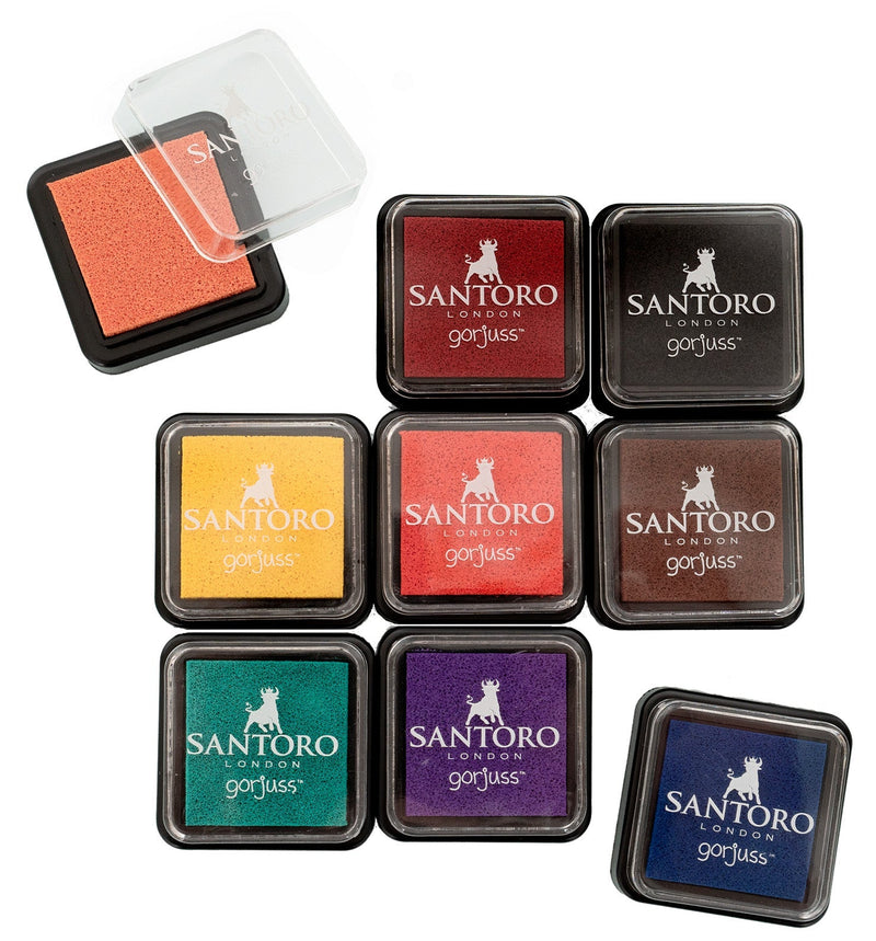 Tampons encreurs SAN 9 couleurs Gorjuss Essentials 120x138x20mm 9 pièces n°11-2